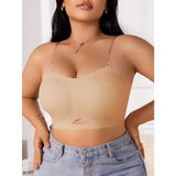 Full figure bra push-up seamless bubble wrapnon-slip