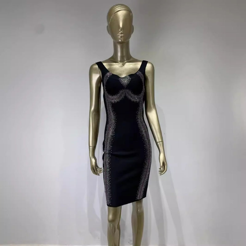 Women Dresses Bandage Dress (Ont0408)