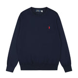 Rl small malaf casualpullovereasiest for match round neck knitting shirt couple sweatshirtsweater cardigantops