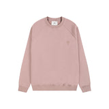 Amiaheoinelove round neck casualpulloversweatshirtautumloose raglan sleeve long sleeves coupletops