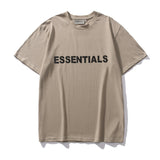 Hip-hop t-shirts, american high street short-sleeve ess heat-sealed summer t-shirt, couple's trendy top