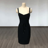 Women's Evening Dress Bandage Dress V Neck Sling Bandage Dress