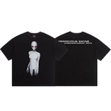 saint m t shirts s.m. alien mystery creature crewneck pullover short sleeve tee