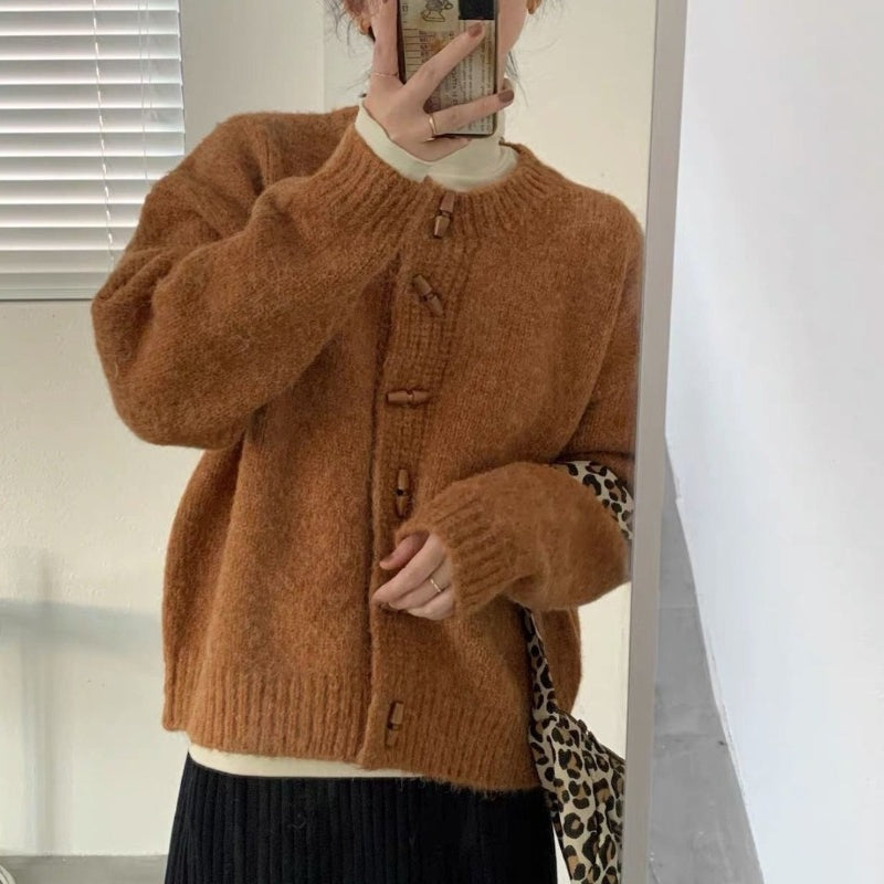 Women Knitted Cardigan Baggy Coat