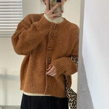Women Knitted Cardigan Baggy Coat