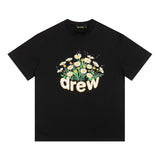 Drew house tshirt r collection d@ew floral print crew neck pullover short sleeve wholesale