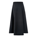 Women Skirt Autumn and Winter Elastic Waist A- line Skirt