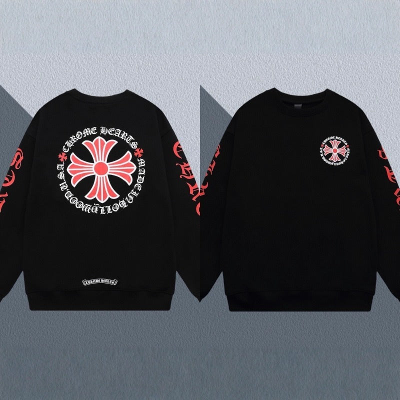 Chrome Hearts Sweatshirt Autumn/Winter Crew Neck Sweater