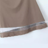 Women Dresses Summer Lace Sling Dress Backless Sexy Skirt (Xds0414)