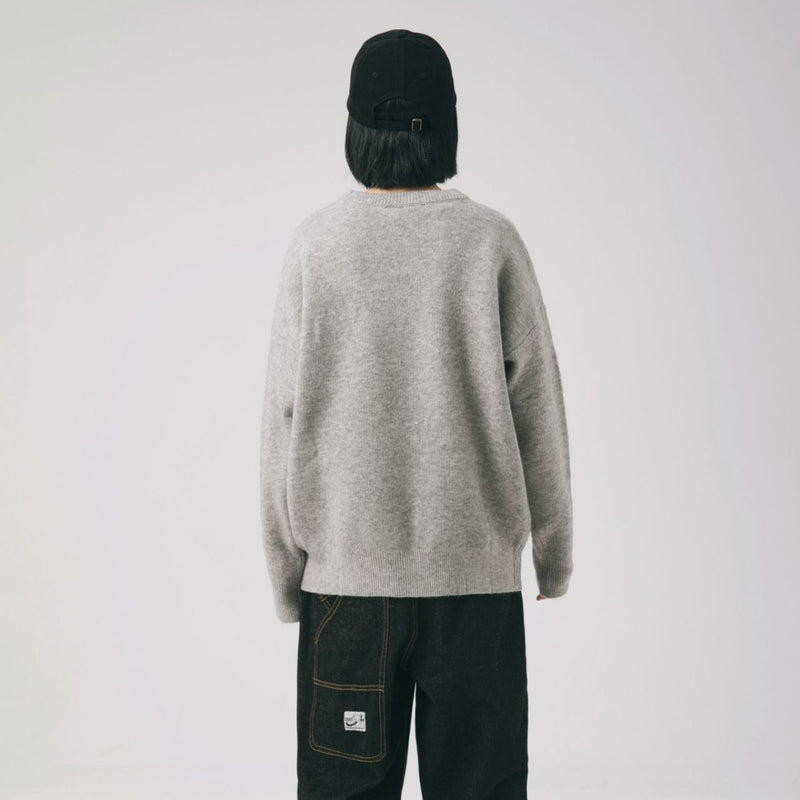 Unisex Sweater Fall Crew Neck Pullover Sweater