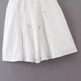 Women Dresses Summer Lace Dress Skirt (Xds0414)