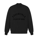 Fog Essentials Sweatshirt Unisex Micro Stand-Up Collar Loose Sweater