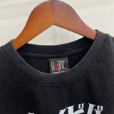saint m t shirts s.m phantom letter graphic crew neck pullover short sleeve top