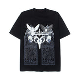 Hip-hop t shirts american high street hip hop street window owl printingloose short-sleeved t-shirt trendytee