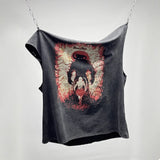 saint m t shirts s.m prince of persia pattern crew neck pullover tank top