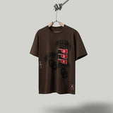 Travis Scott T Shirts x Mitchell x Ness Oklahoma Sooners Seal Short Sleeve