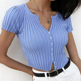Women Sweater Knit Wear Vintage Knitted Cardigan Women's V-neck Top