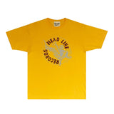 Gallery Dept T Shirt Retro Printed Loose Short-Sleeved Shirt