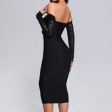 Women's Evening Dress Sexy Tight Hip Skirt