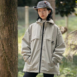Unisex Shirts Fall Pocket Hooded Jacket