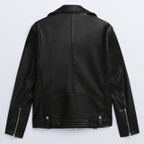 Men Motorcycle Jacket Faux Leather Motorcycle Jacket Coat 1966/300