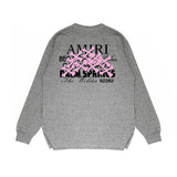 Amiri Long Sleeved Shirt Printed Trendy Pure Cotton