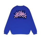 Amiri Long Sleeved Shirt Printed Trendy Pure Cotton