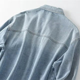 Women Jacket Loose Casual Denim Shirt Jacket