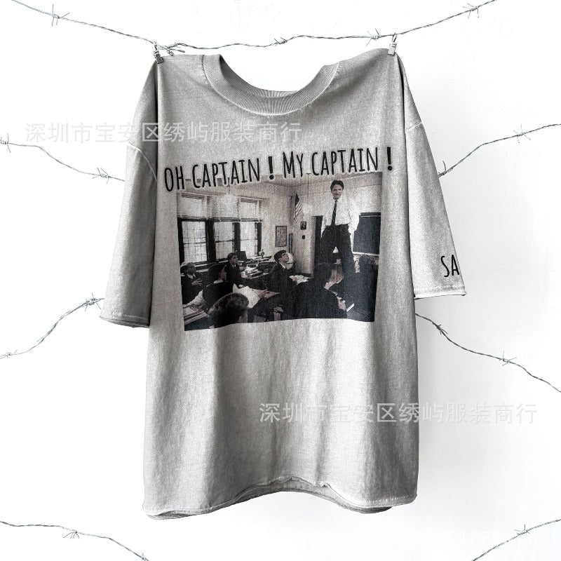 saint m t shirts s.m. dead poets society limited edition crew neck pullover short sleeve t-shirt