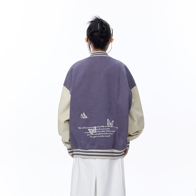Unisex Jacket Autumn Three-Dimensional Stitching Pattern Jacket
