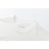 Travis Scott T Shirts x Mitchell x Ness LSU Tigers Hand-Drawn Short Sleeve