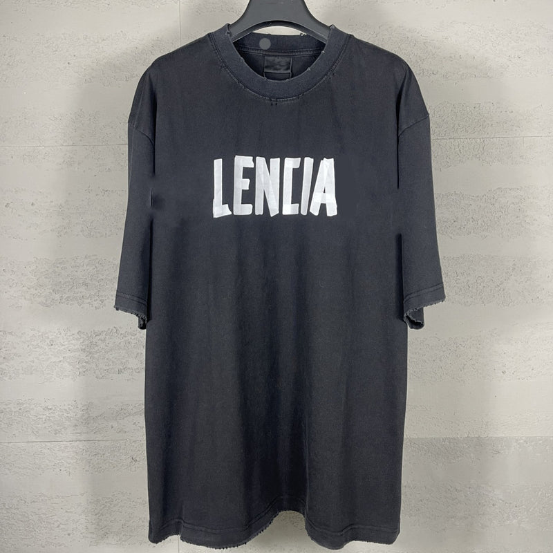 Men T-shirts printed ready-to-wear washed and old short-sleeved T-shirts loose