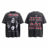 SAINT MICHAEL Vintage T Shirt Kissing Alive Worldwide 96 97 Tour Got The Best Tee Direct Spray