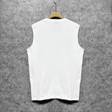 Amiri tank top spider projection printing