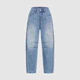 Women's pants - in stock - cross-border fashion - european & american retro - loose fit - high waist - straight leg - wide leg - jeans - trousers - women's