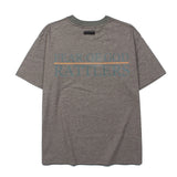 Hip-hop t-shirts: american niche high street print spring/summer trendy loose couple short sleeve tee