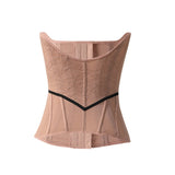 Waist trainer lace tummy tuck belt