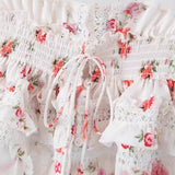 Women Tops Summer Cardigan Button Lace Shirt Top