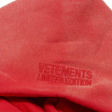 Vetements Hoodie Autumn VTM Washed Shabby round Neck Sweater Distressed Hooded Sweater