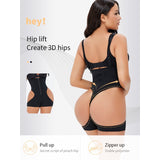 Shapewear bodysuit high waist tummy control, hip lift