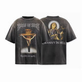 saint m t shirts s.m cartoon series graphic crewneck pullover short sleeve t-shirt