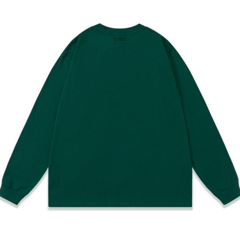 Vetements Hoodie VTM Washing Label Casual Loose Long Sleeve T-shirt