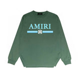 Amiri Long Sleeved Shirt Printed Trendy Pure Cotton