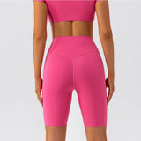 Women Yoga Sports Shorts Quick-Drying Cycling Tight Shorts