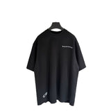 Ch hip-hop t shirts spring and summer ch cross printingloose short-sleeved t-shirt couple trendy