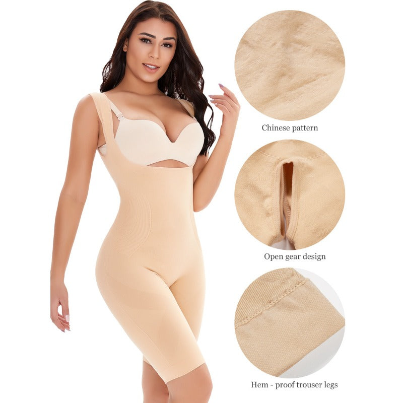 Shapewear Bodysuit Belly Breathable No Trace