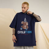 Men T Shirt Hiphop Couple Short Sleeve T-shirt Hip Hop Oversize