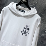 Chh Chrome Hearts Hoodie Sanskrit Casual Couples Autumn and Winter Hooded Sweater