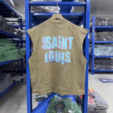 saint m t shirts s.m. handmade distressed photo print pullover casual tank top