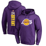 NBA Hoodie basketball jersey hooded sweater Kobe 24 ball